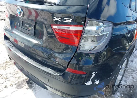 2012 BMW X3 xDrive35I z USA, uszkodzony, nr VIN 5UXWX7C56CL975125